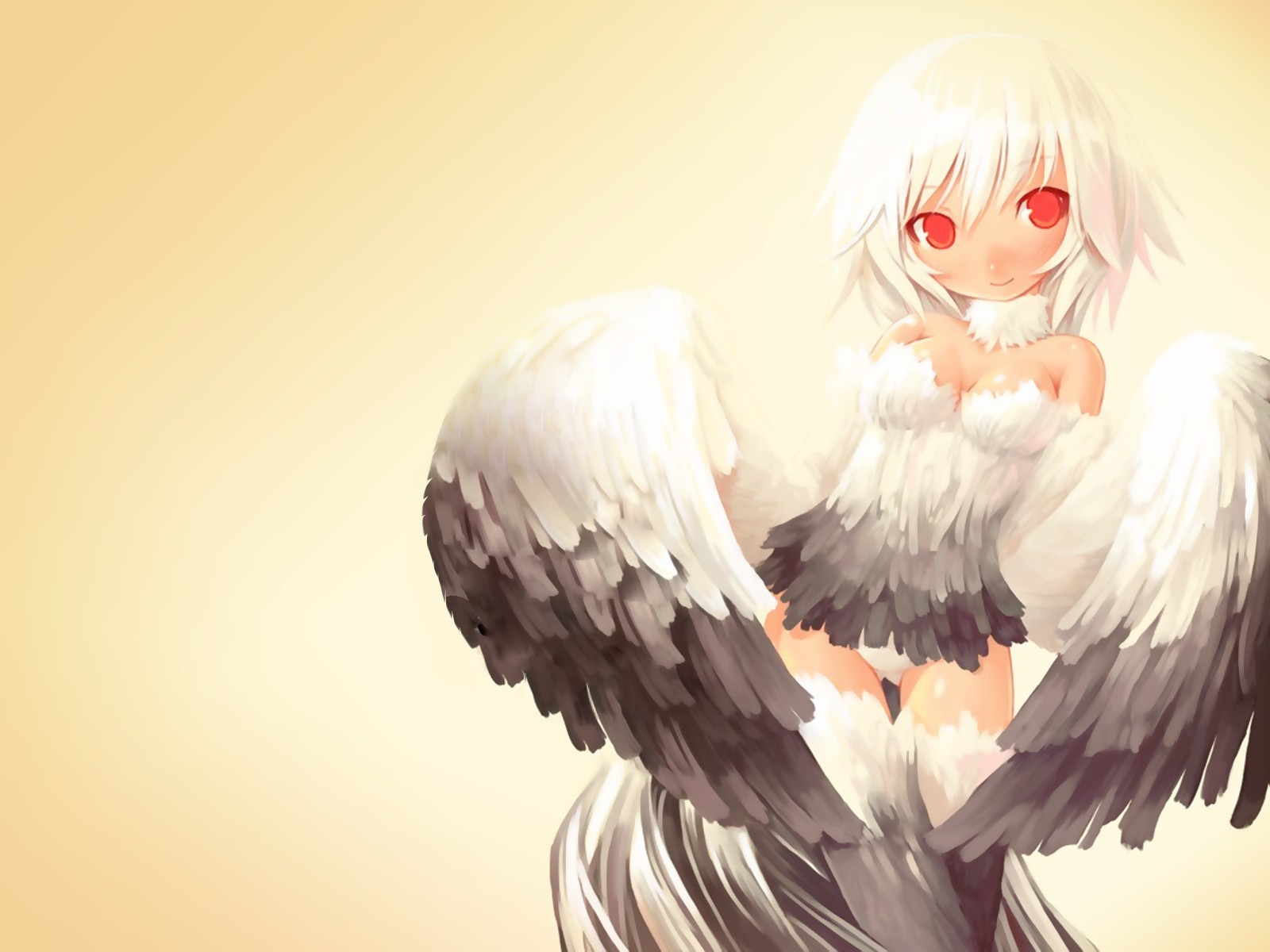 girl angel wings