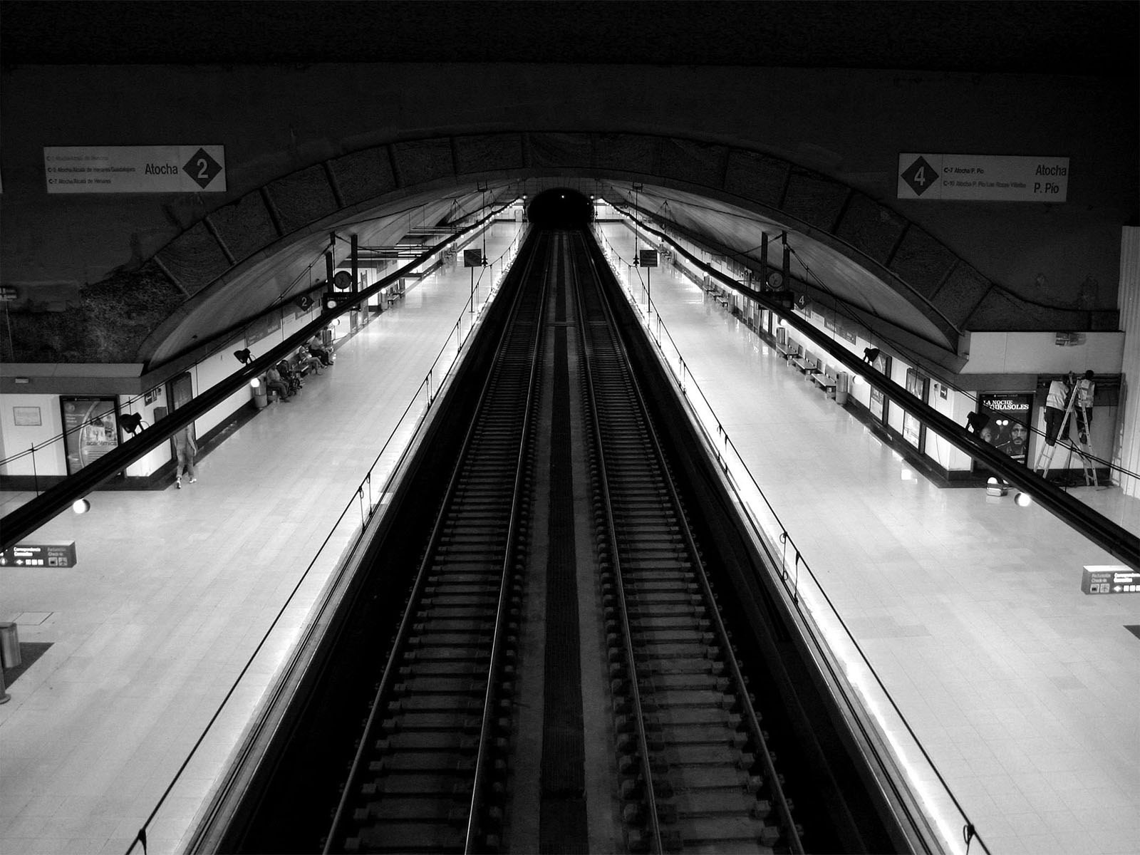 the path the platform underground