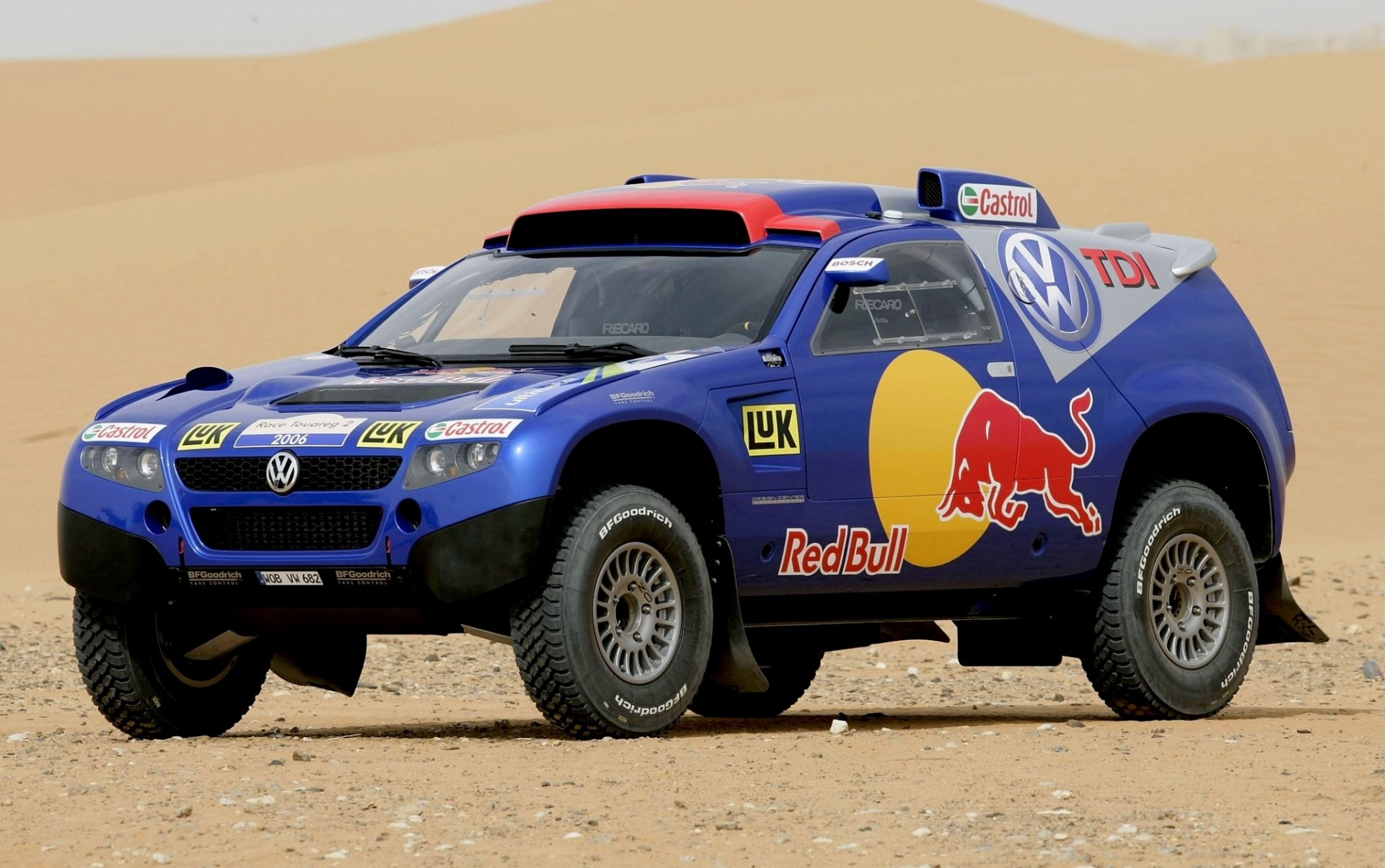 Volkswagen touareg rally