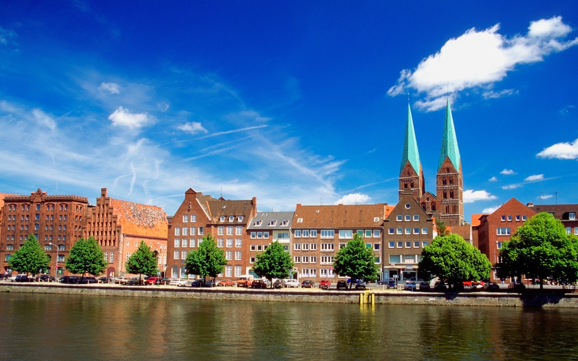 lubeck germany river house