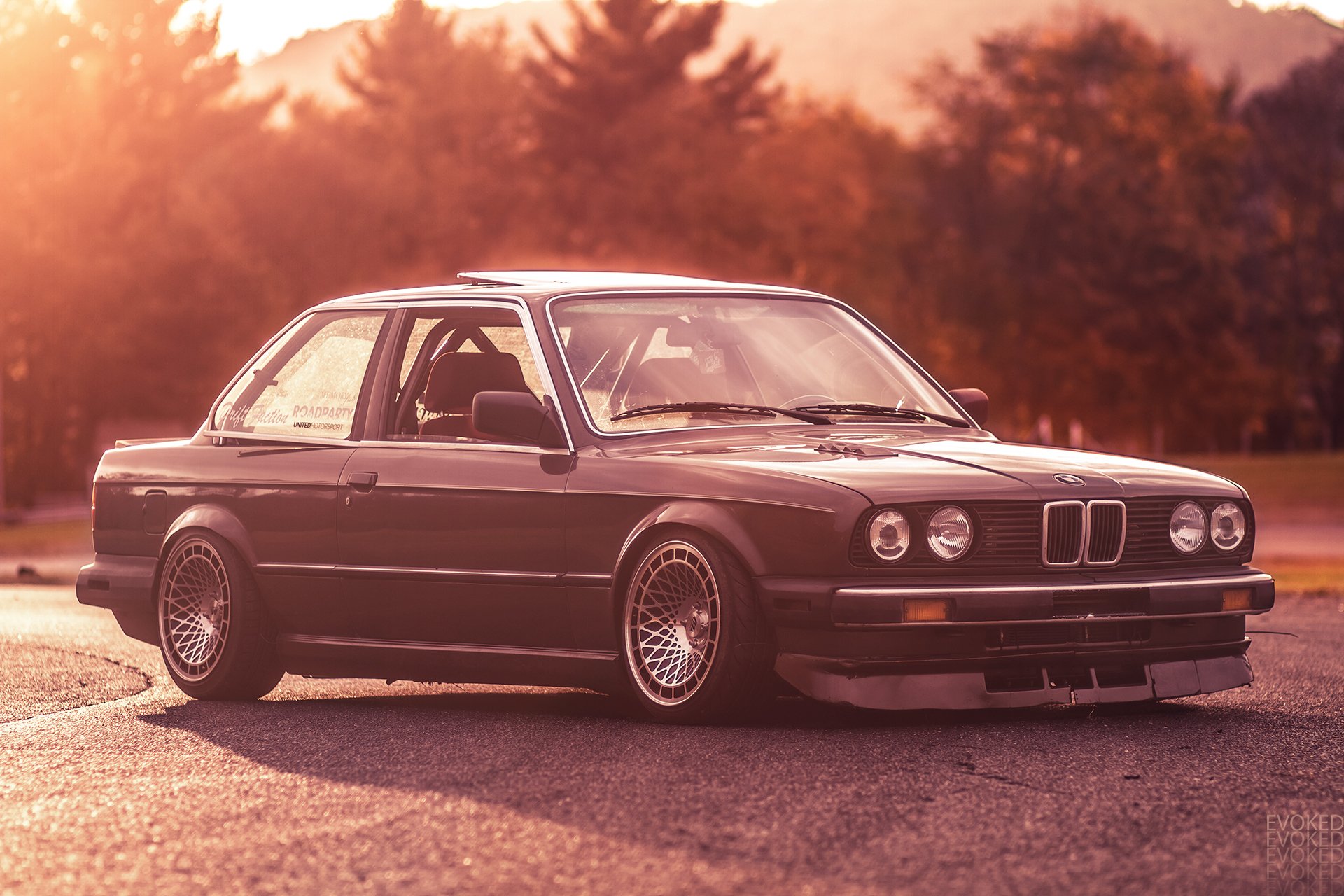 HD wallpaper bmw 3 series e30 white evoked photography