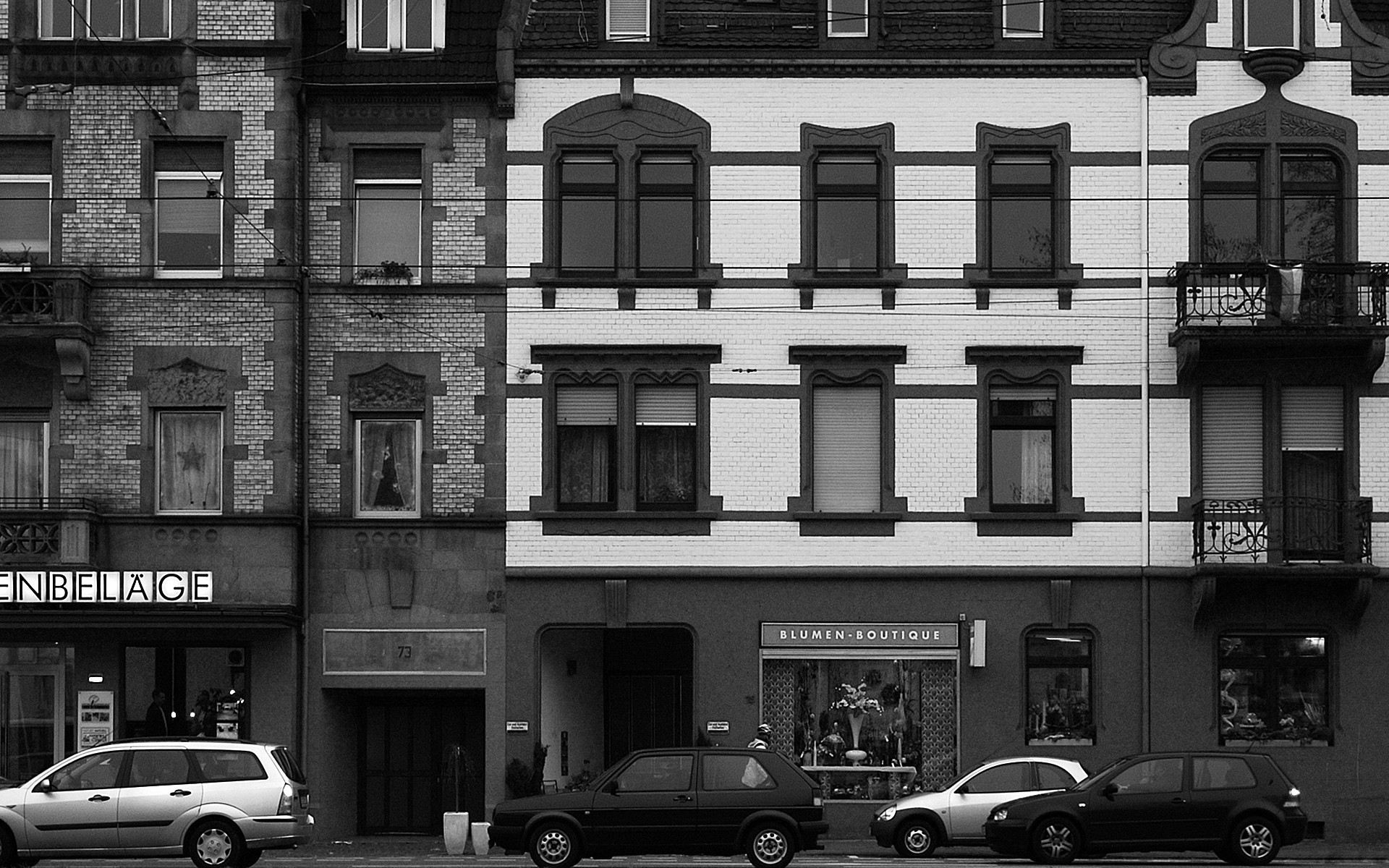house machinery black and white