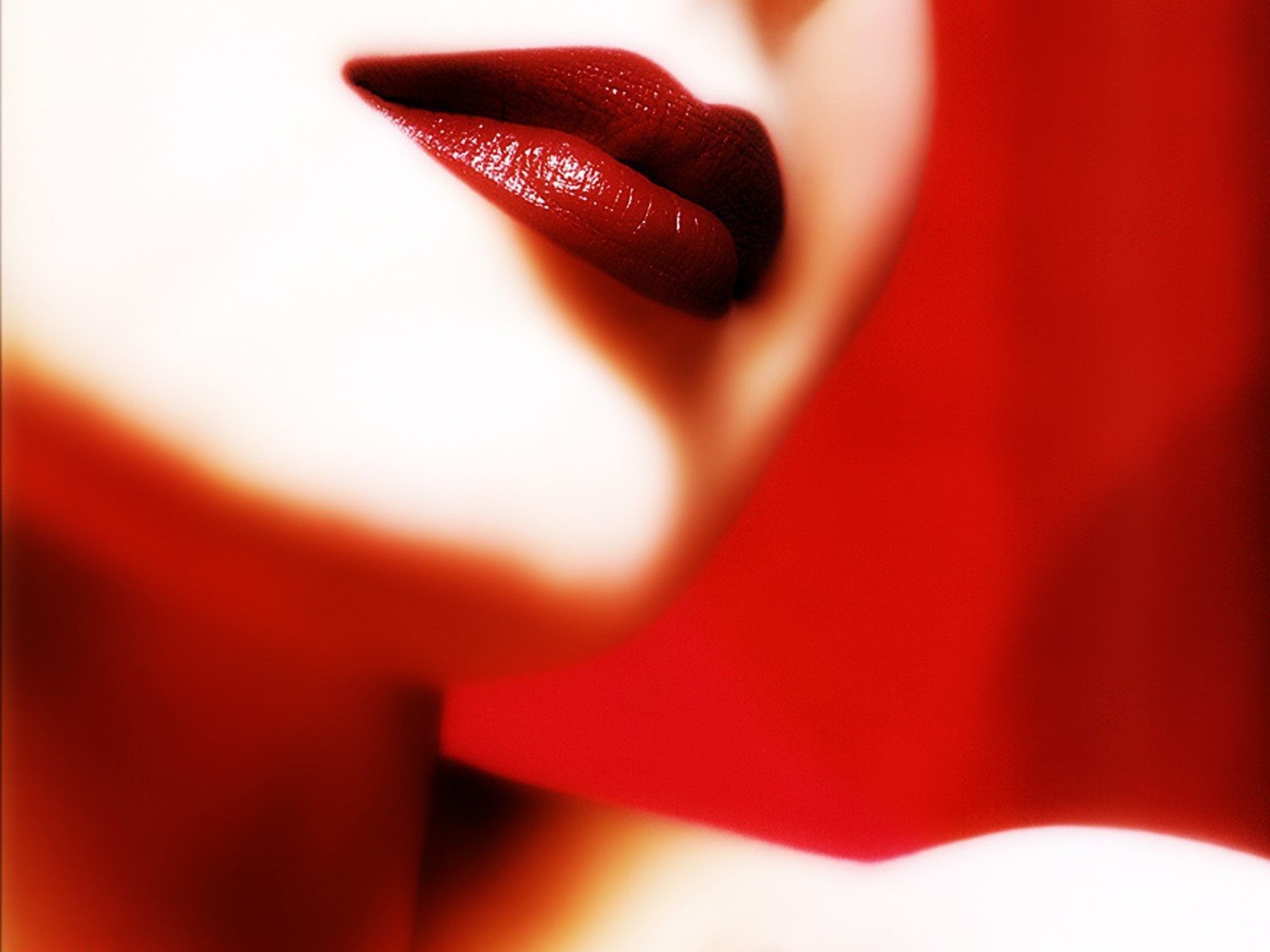 lips red lipstick