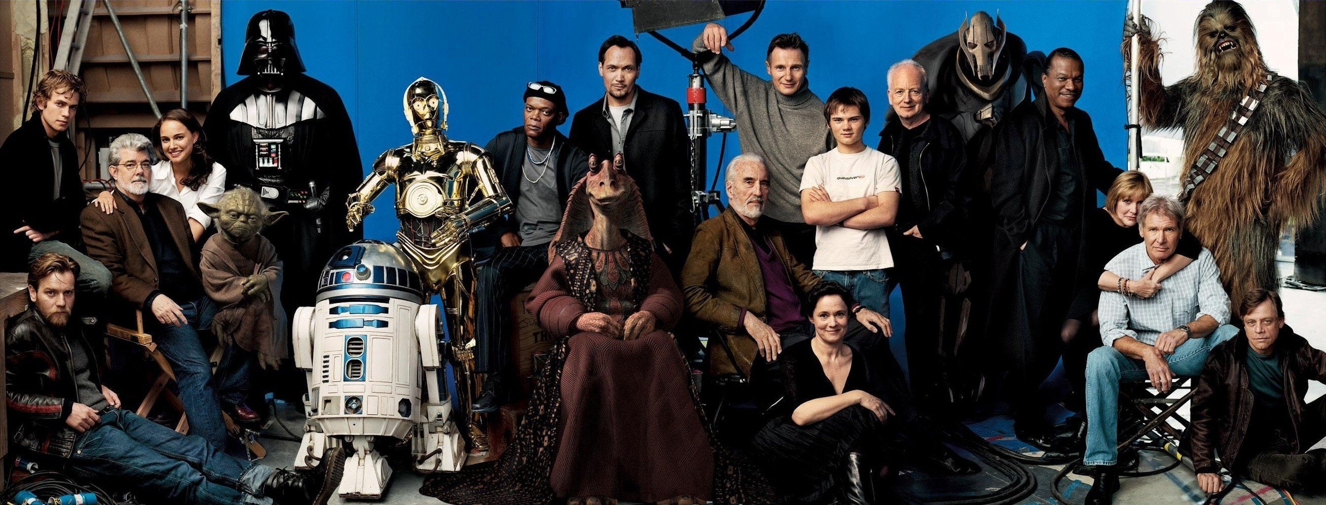 The collective from Star Wars all together