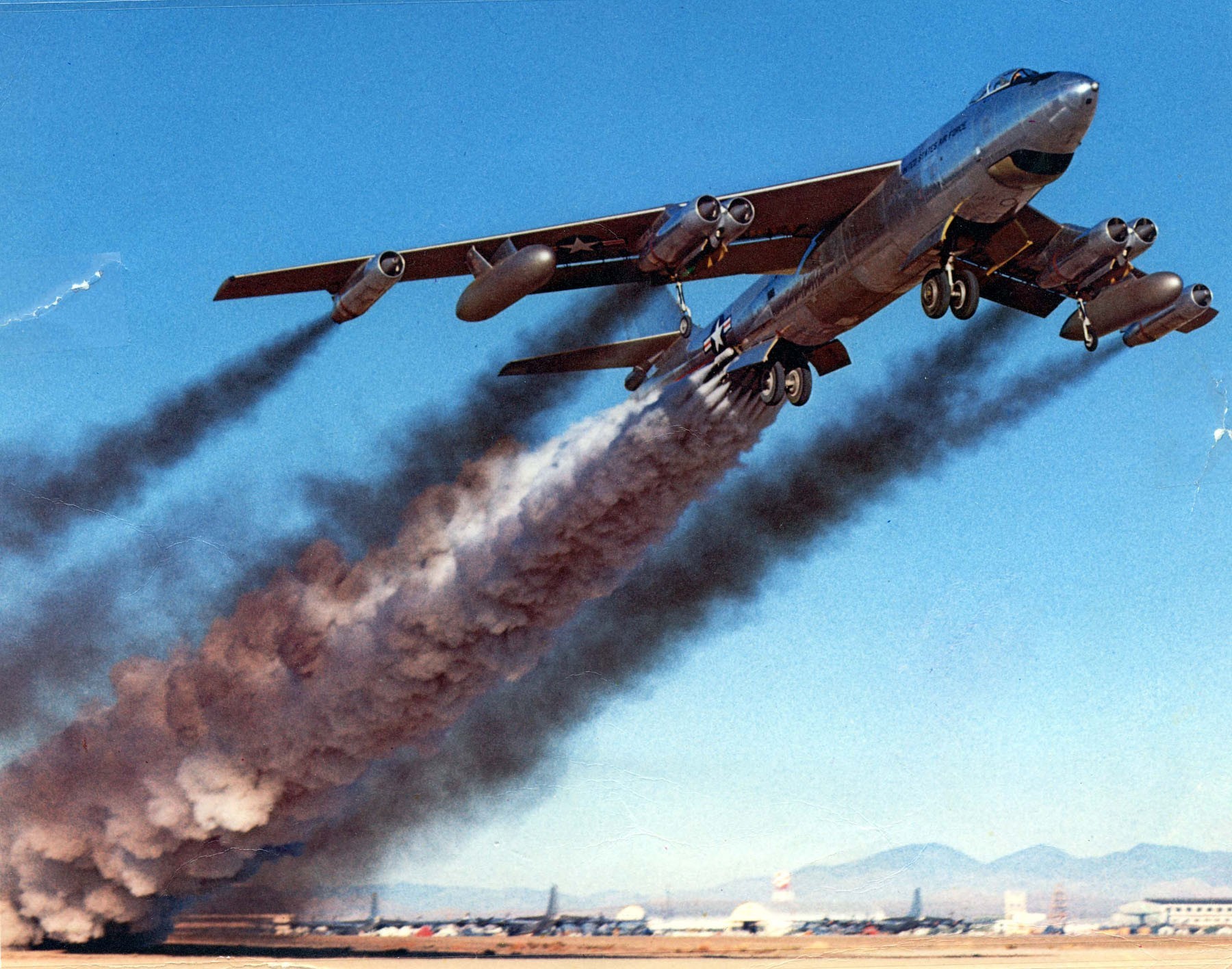 boeing b-47b plane