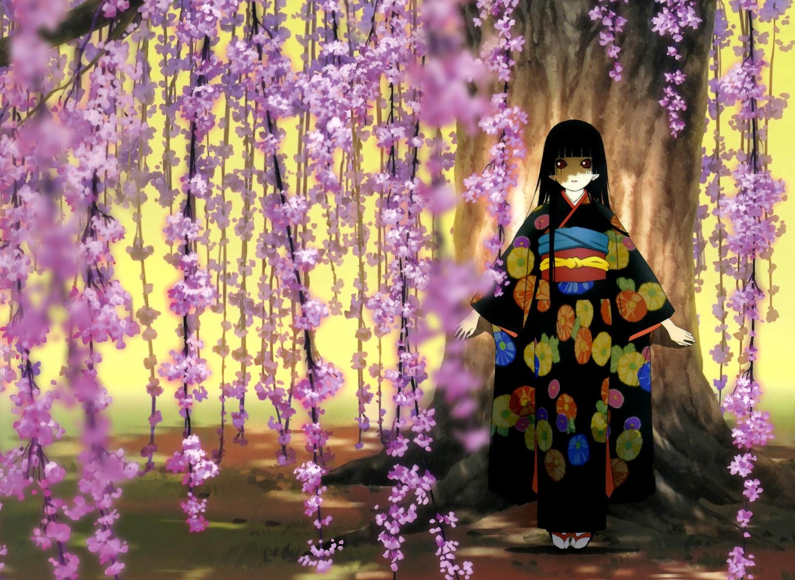 sakura kimono girl