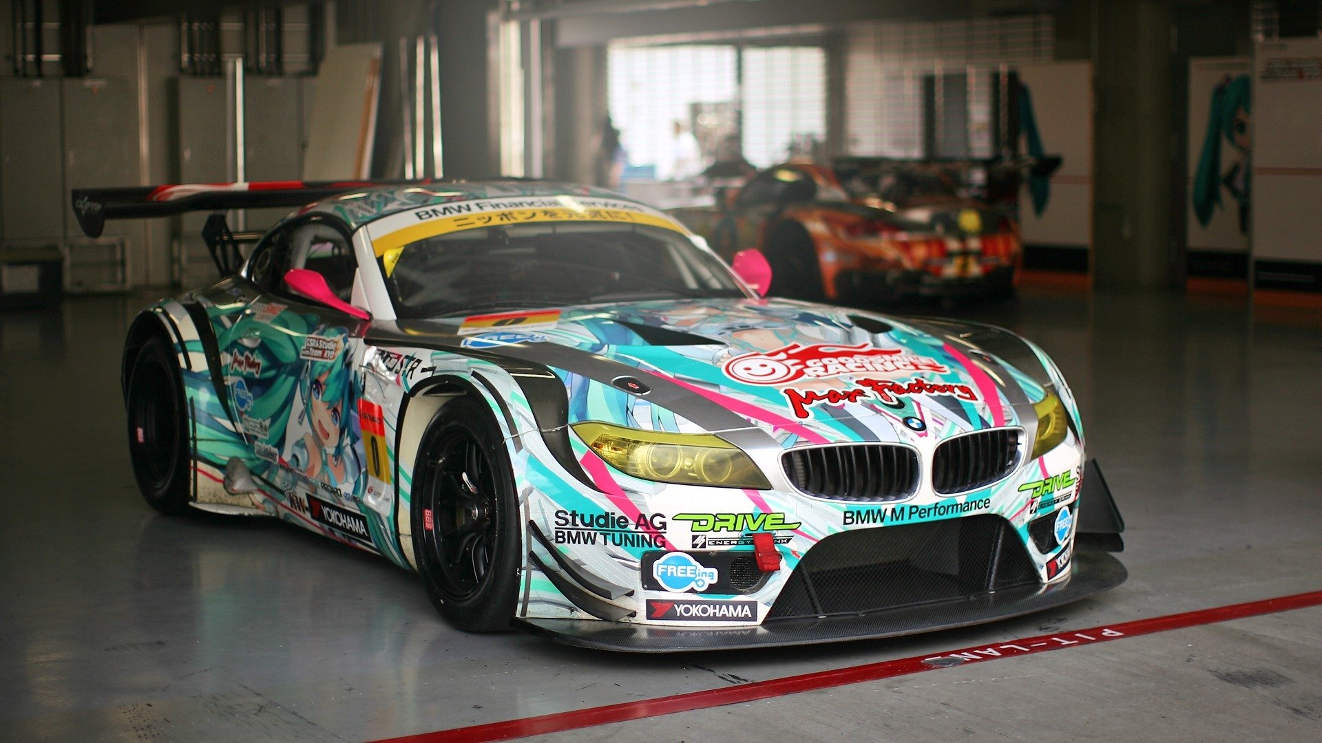 car wallpapers bmw z4 e89 gt3 racecar garage automobile desktop vehicles p4 racing machine vinyls