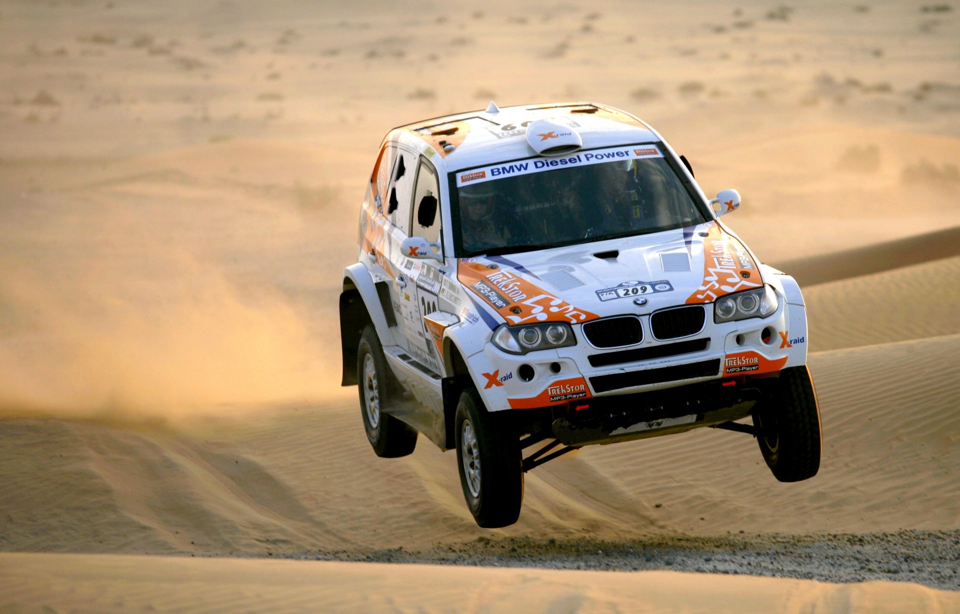 HD wallpaper bmw x3 suv dakar rally desert race front sand to dakar