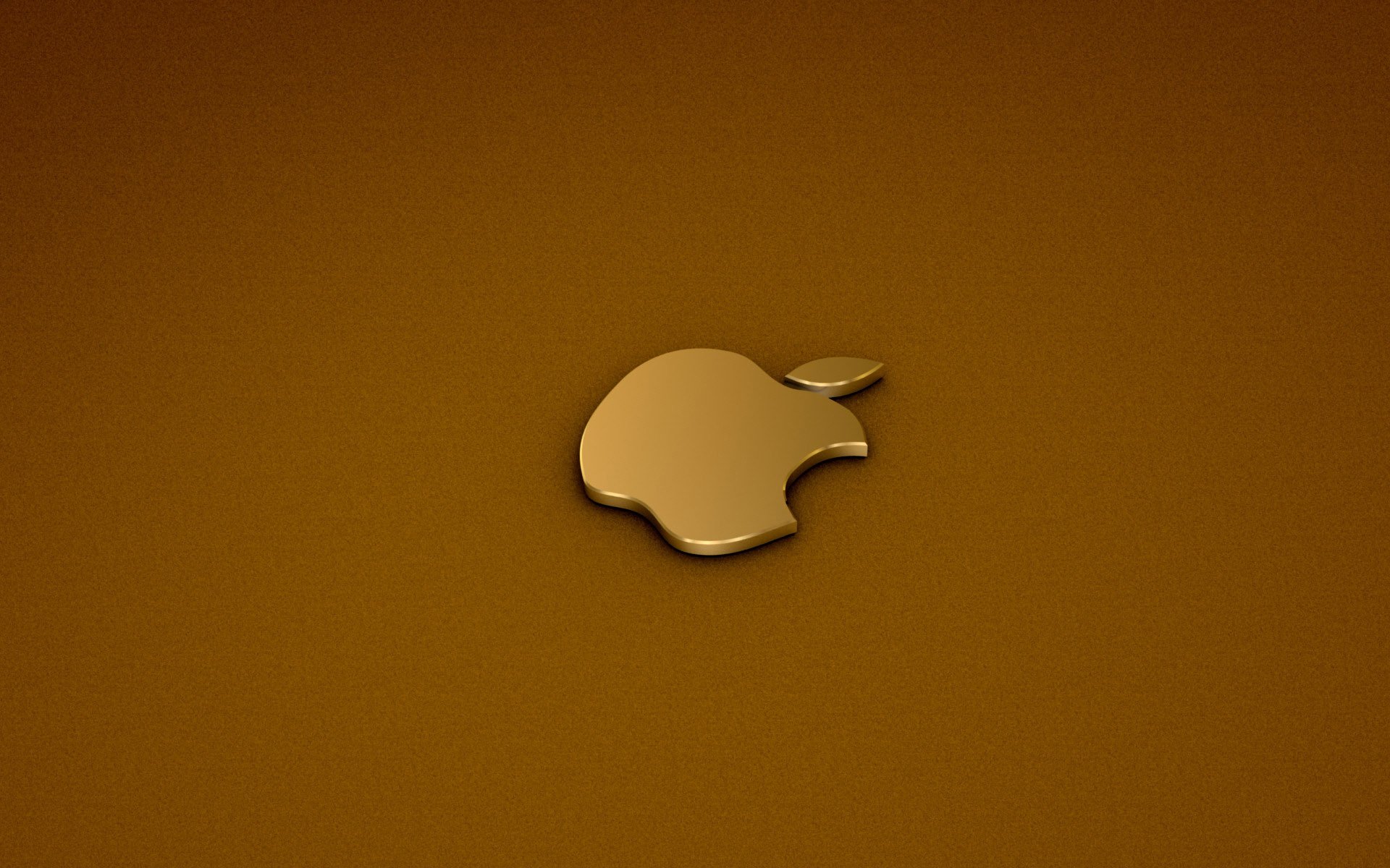 3d apple logo