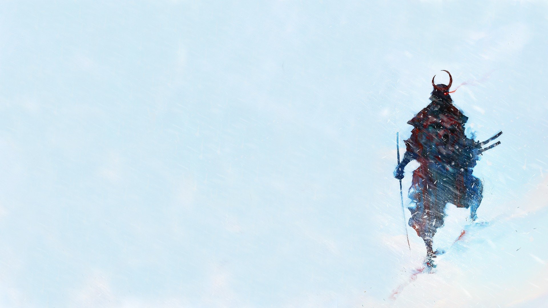 HD wallpaper samurai warrior katana background