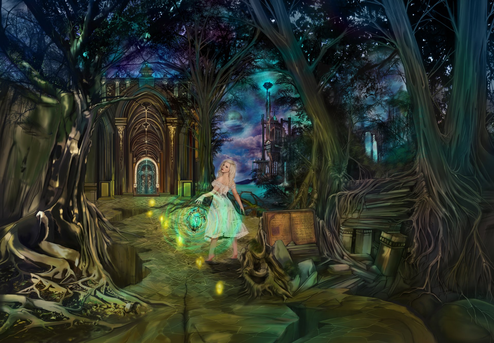 HD wallpaper dreamkeeper fairytales fantasy magic girl wonderland