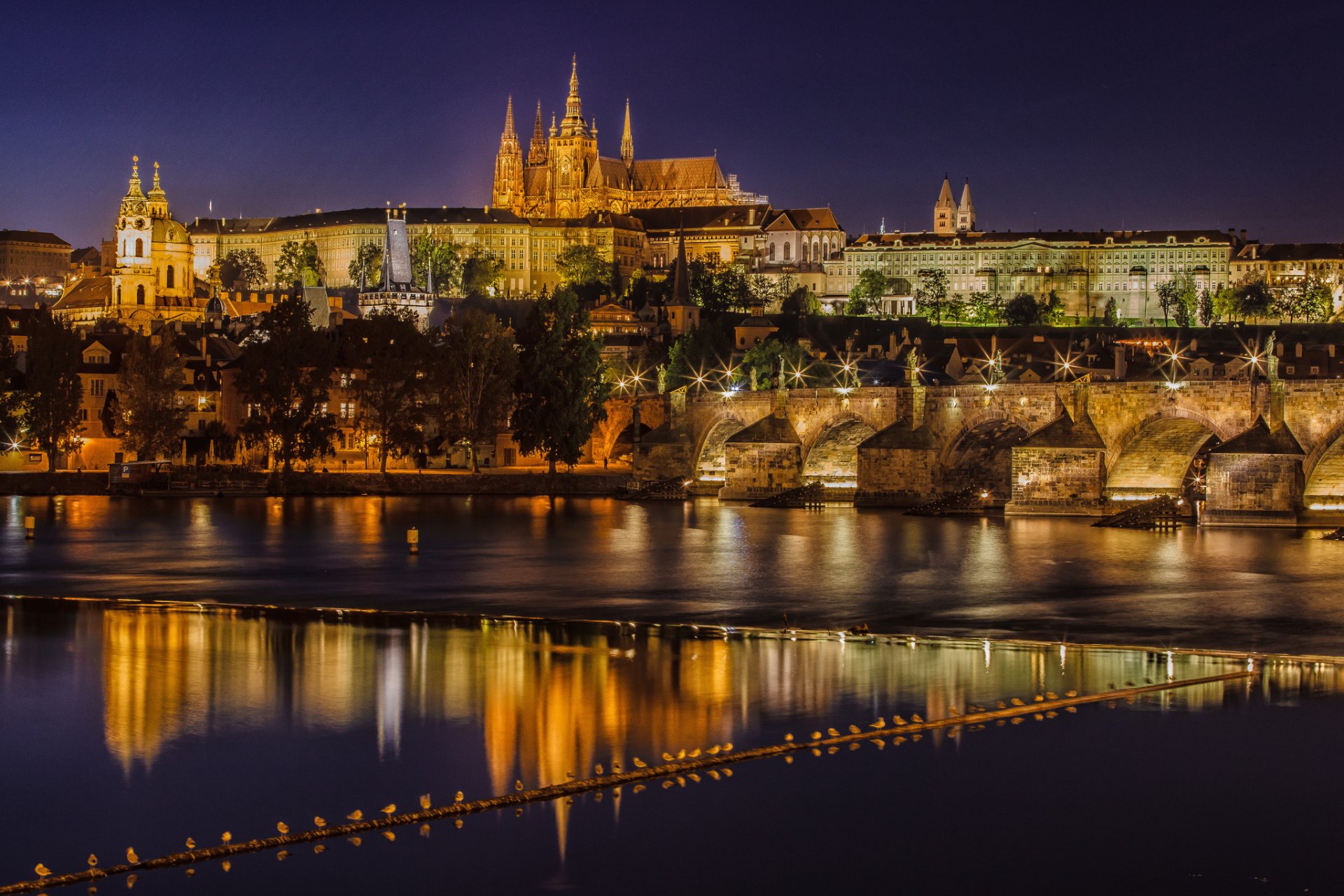 HD wallpaper prague czech republic charles bridge vltava river river