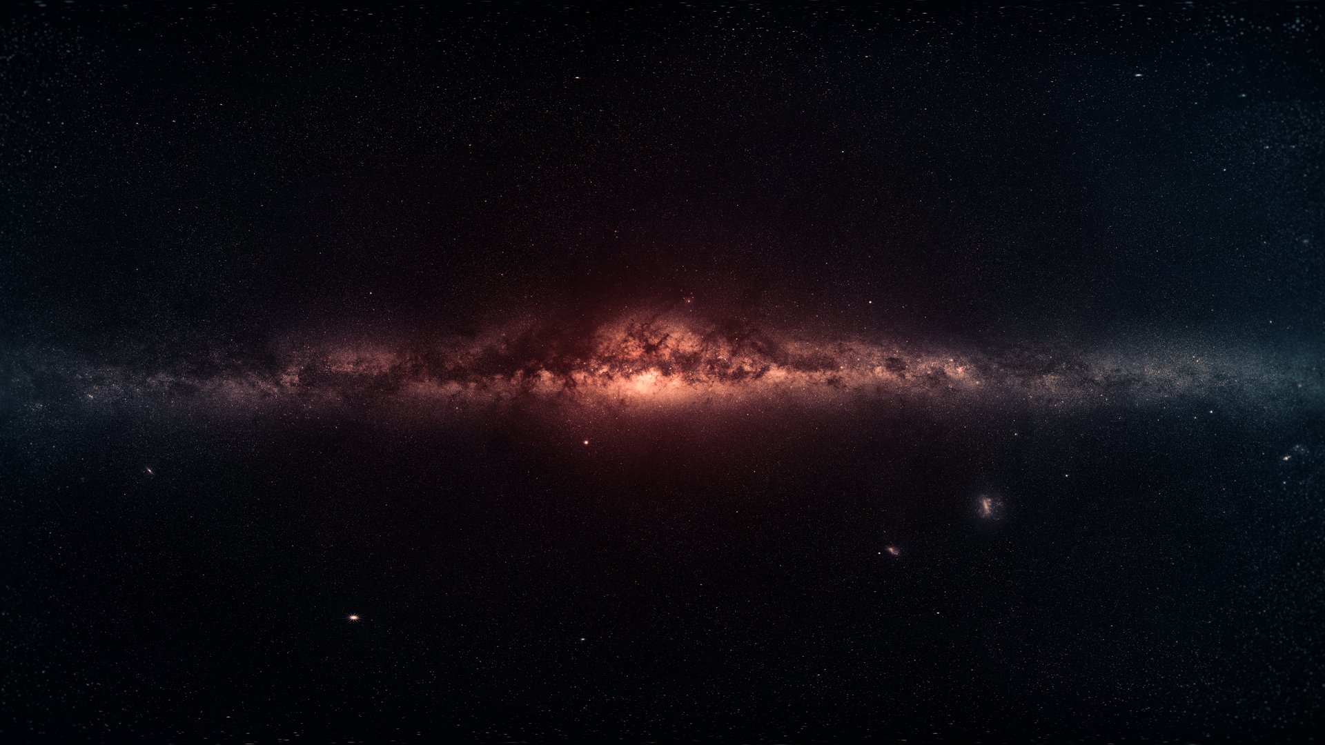 space star milky way galaxy stars 1920x1080