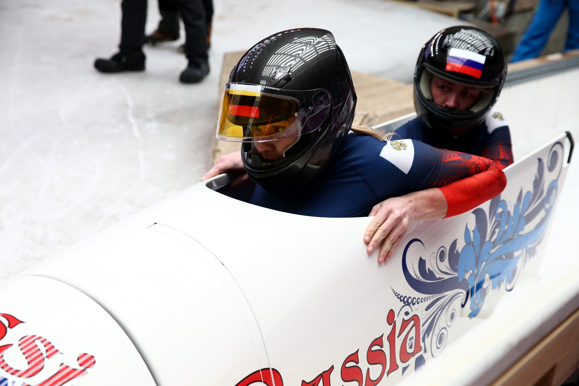 Lyudmila udobkina bobsleigh Sochi 2014