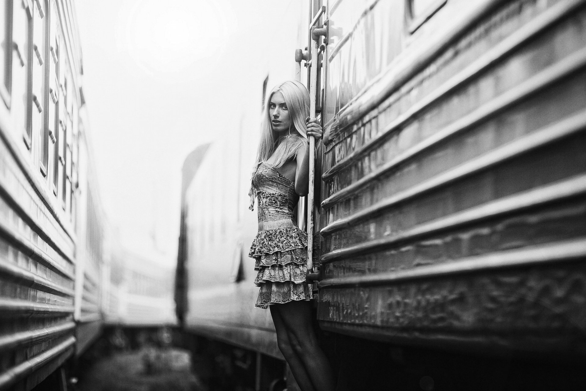 car girl train karen abramyan
