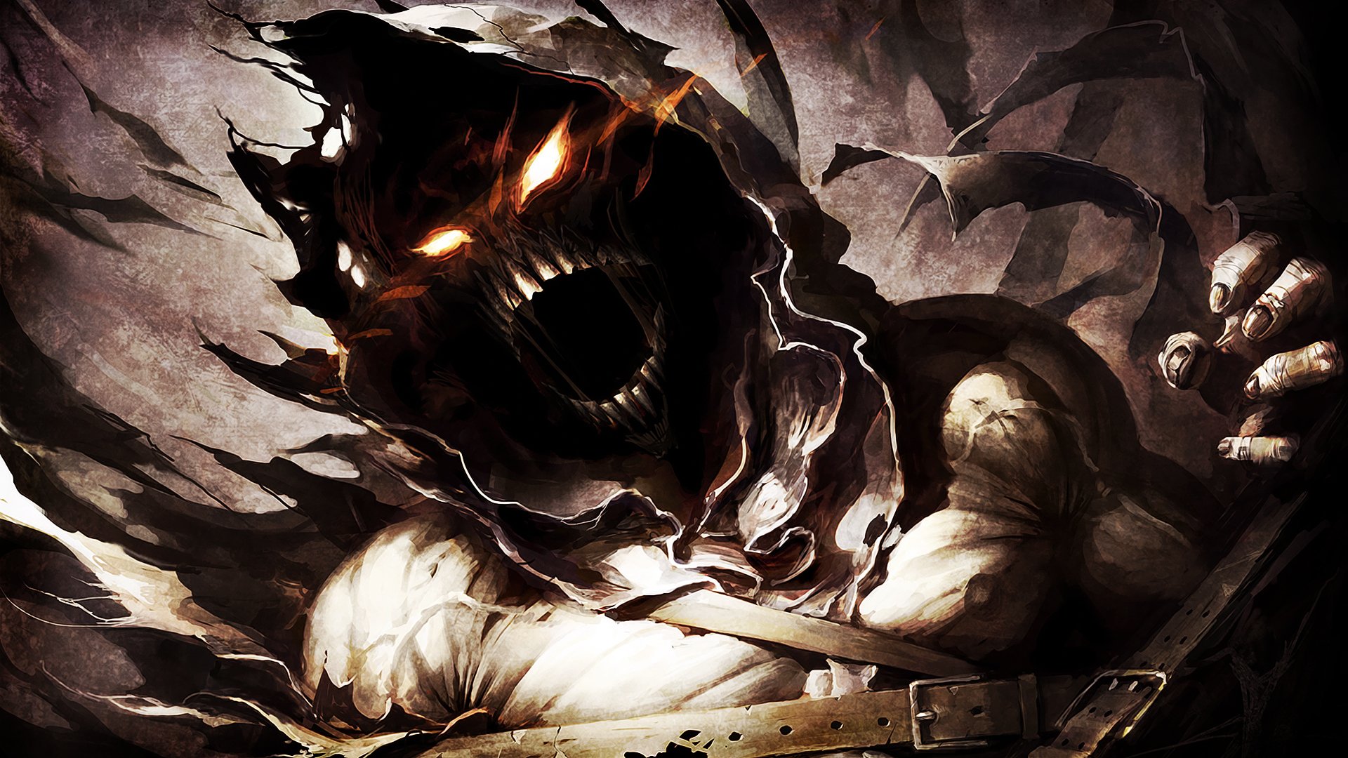 HD wallpaper disturbed hard demon evil musik