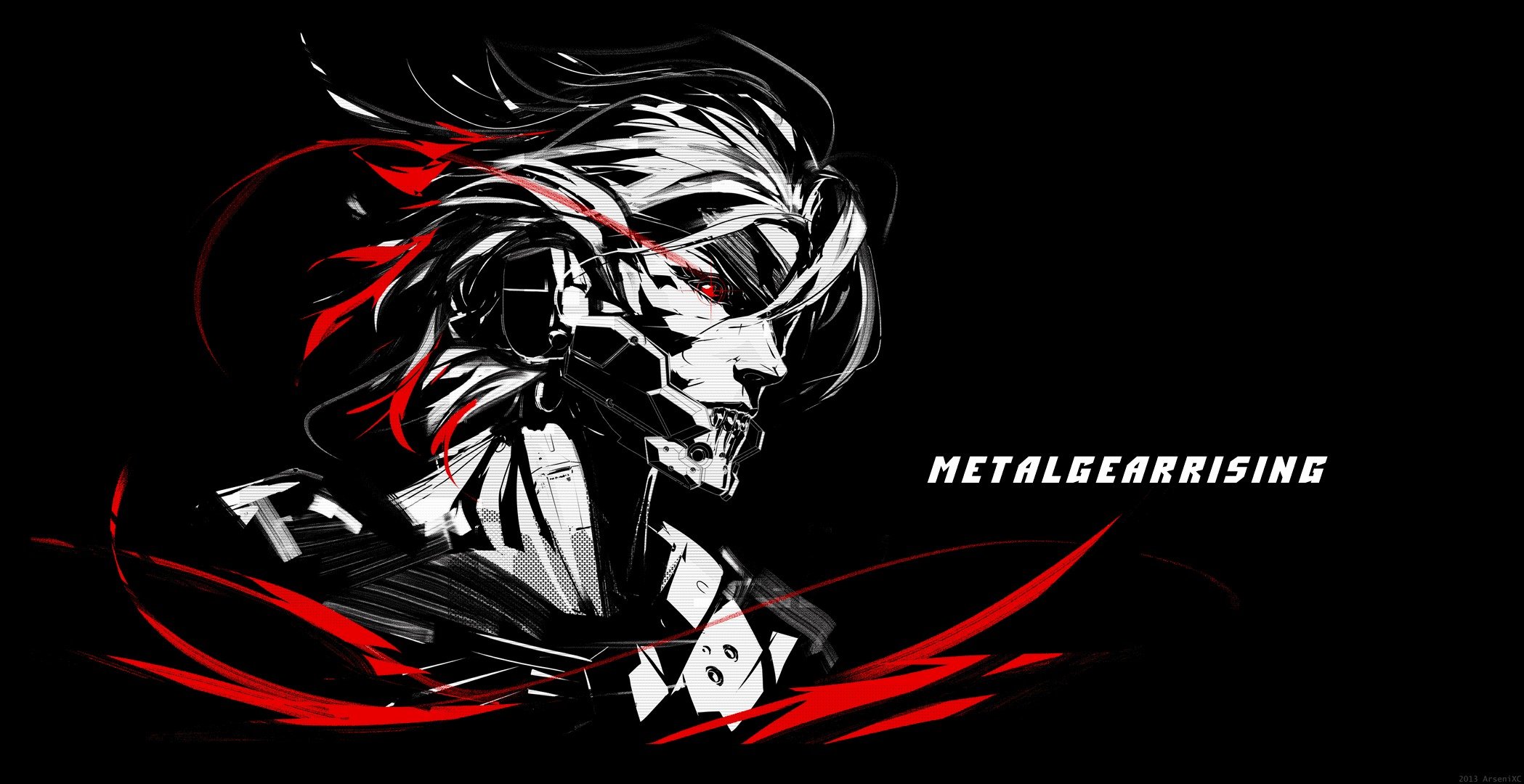 Hd Wallpaper Metal Gear Rising Revengeance Raiden Jack The Ripper