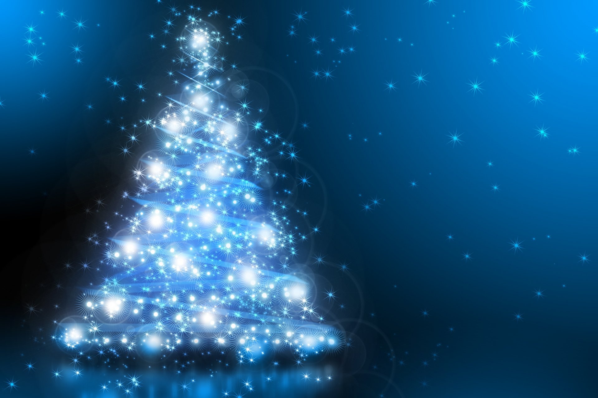 HD wallpaper photoshop christmas tree lights new year 2015