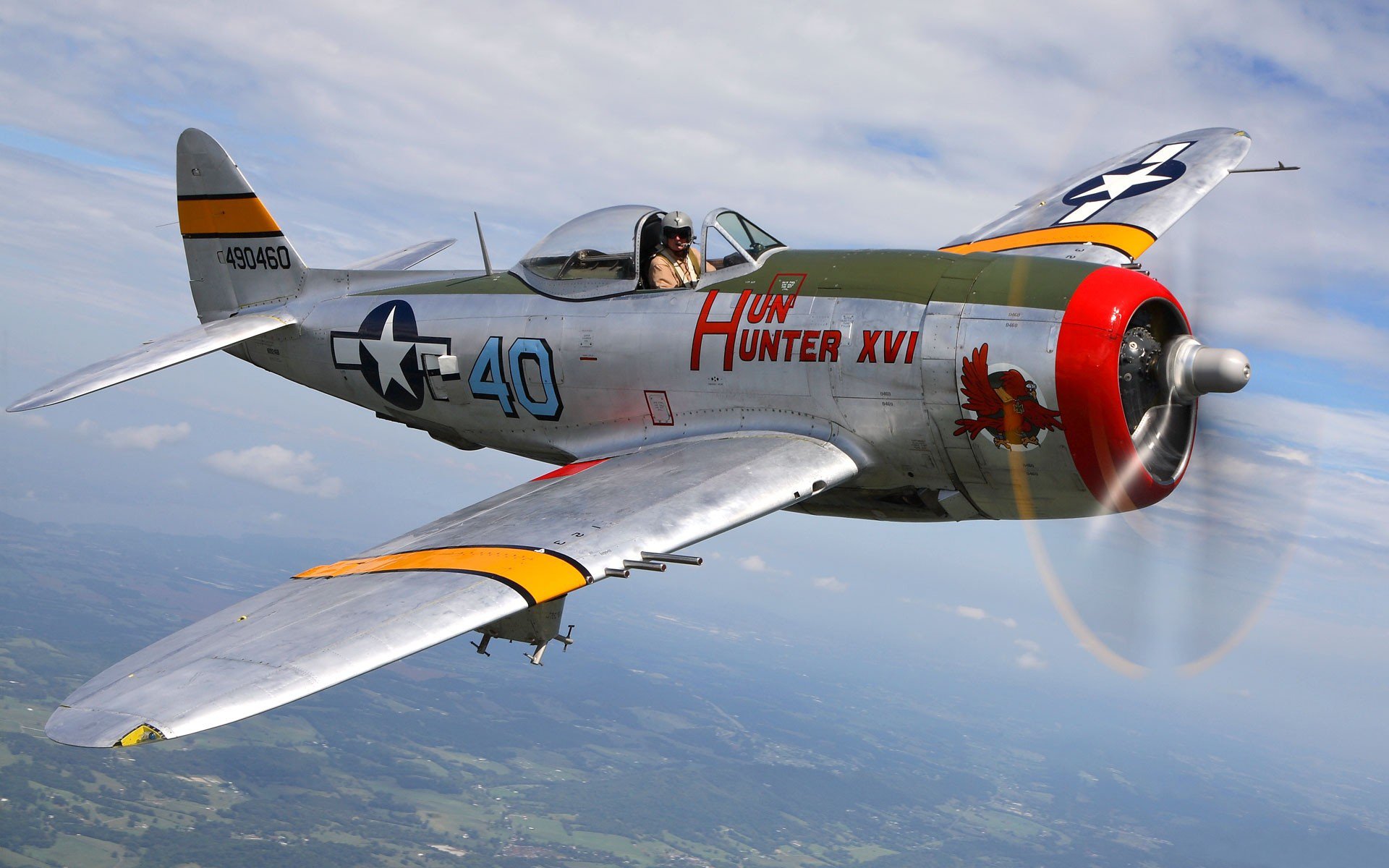 Hd Wallpaper Military Historical Club Plane Republic P 47 Thunderbolt